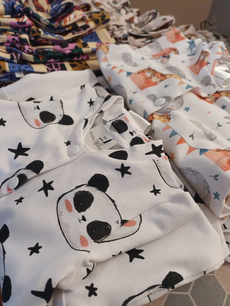 Perry Panda Sleepsuit