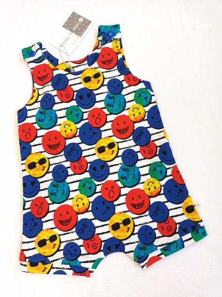 Summer Smiley Shortie Romper SALE