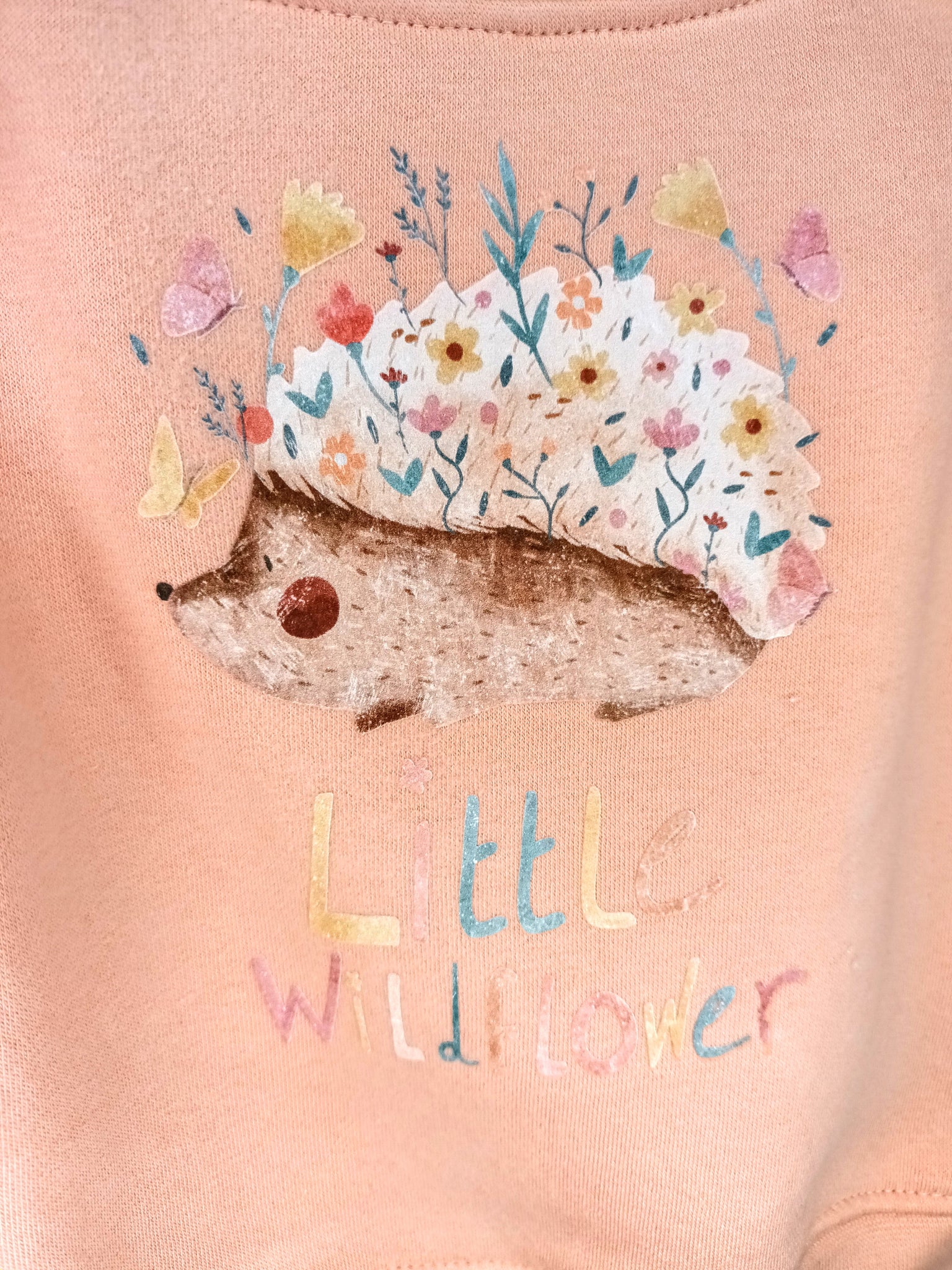 Frill sleeve Little Wildflower icon Jumper