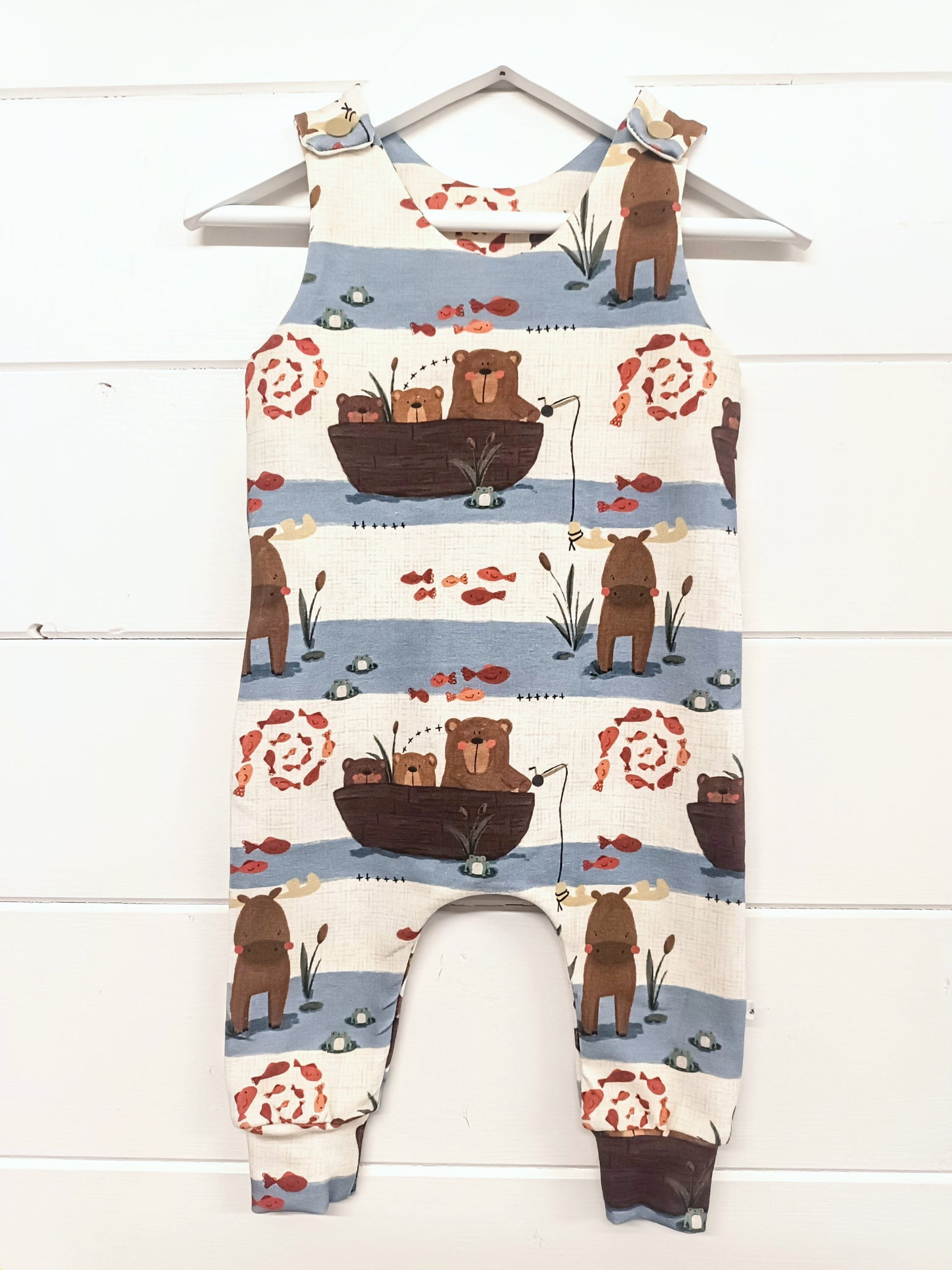 Gone Fishing Romper