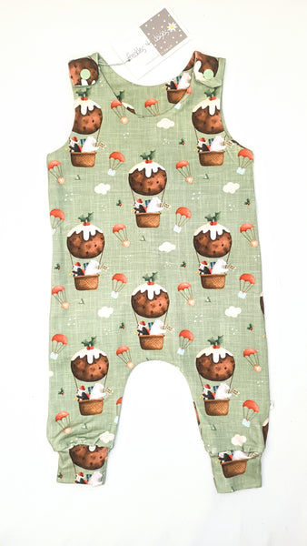 Christmas Pudding Balloon Romper