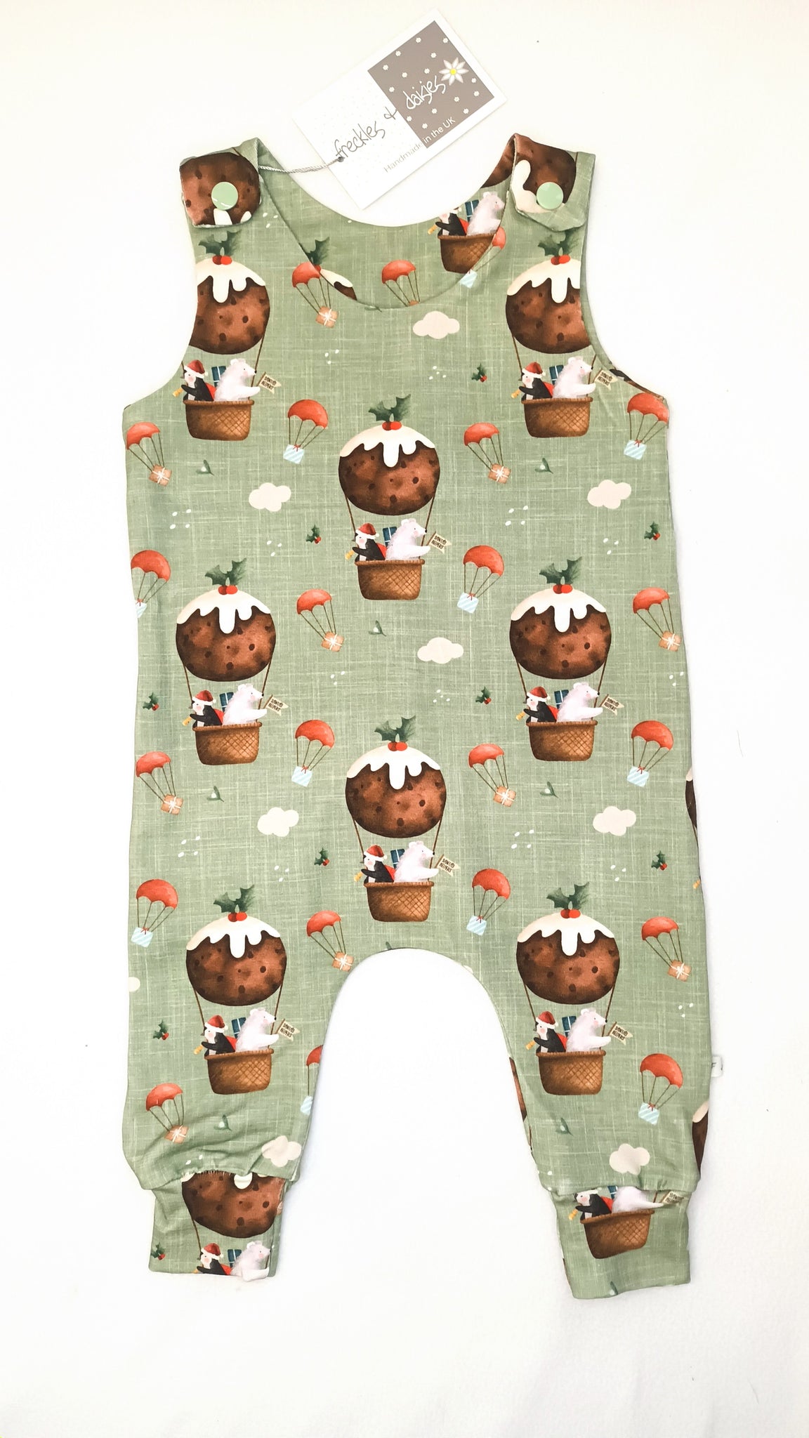 Christmas Pudding Balloon Romper