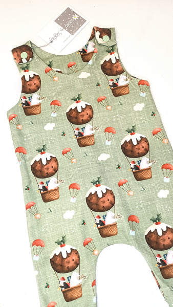 Christmas Pudding Balloon Romper