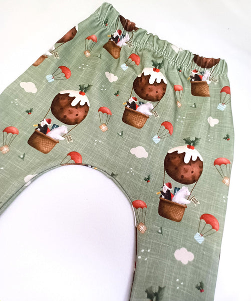 Christmas Pudding Balloon Leggings