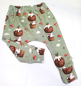 Christmas Pudding Balloon Leggings