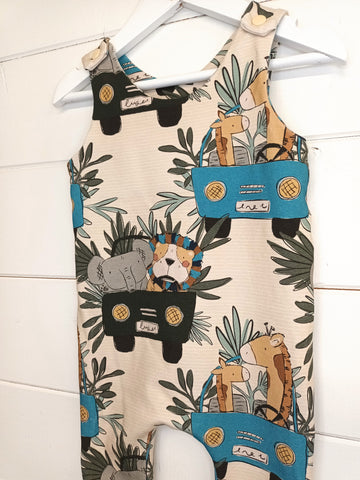 Jungle Tours Neutral Romper