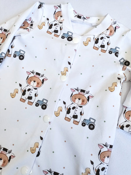 Moo Bear Sleepsuit