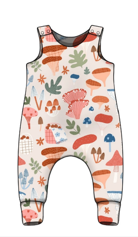 Toadstools Neutral Romper AW25/26