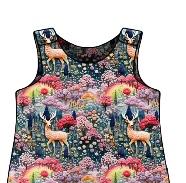 Enchanted Deer Romper