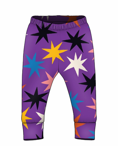 Purple starlight Leggings