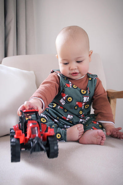 Happily Ever Tractor Romper, New Autumn/ Winter Collection!