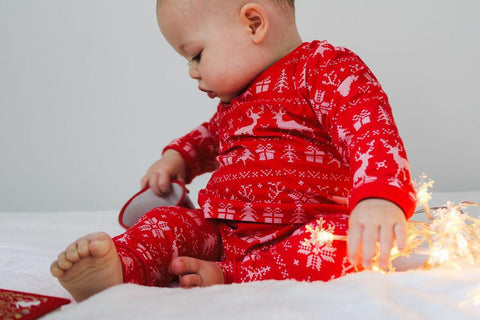 Fair Isle Christmas Pyjamas Matching Set