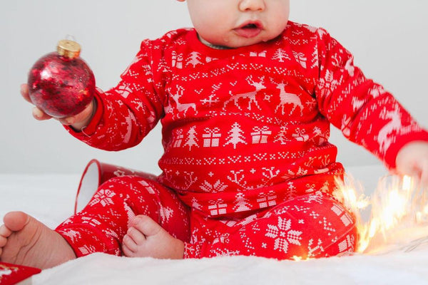 Fair Isle Christmas Pyjamas Matching Set SALE