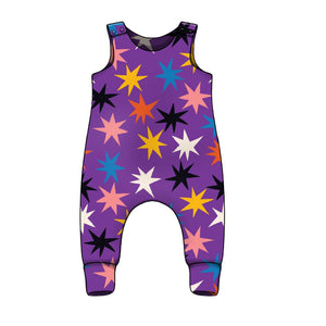 Purple Starlight Romper