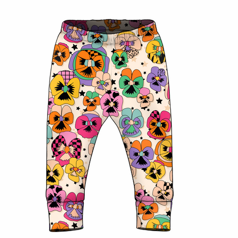 Pansy Retro Leggings