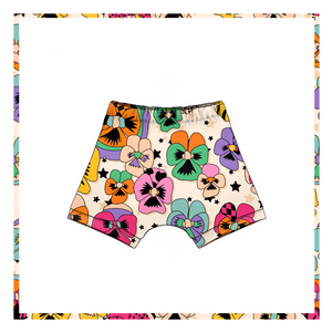 Pansy Retro Shorts