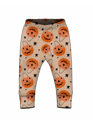 Halloween Pumpkin Treat leggings  PRE ORDER