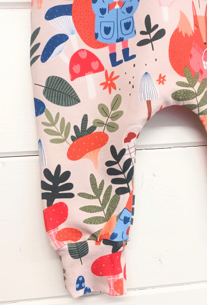 Woodland Fox Neutral Romper AW25/26