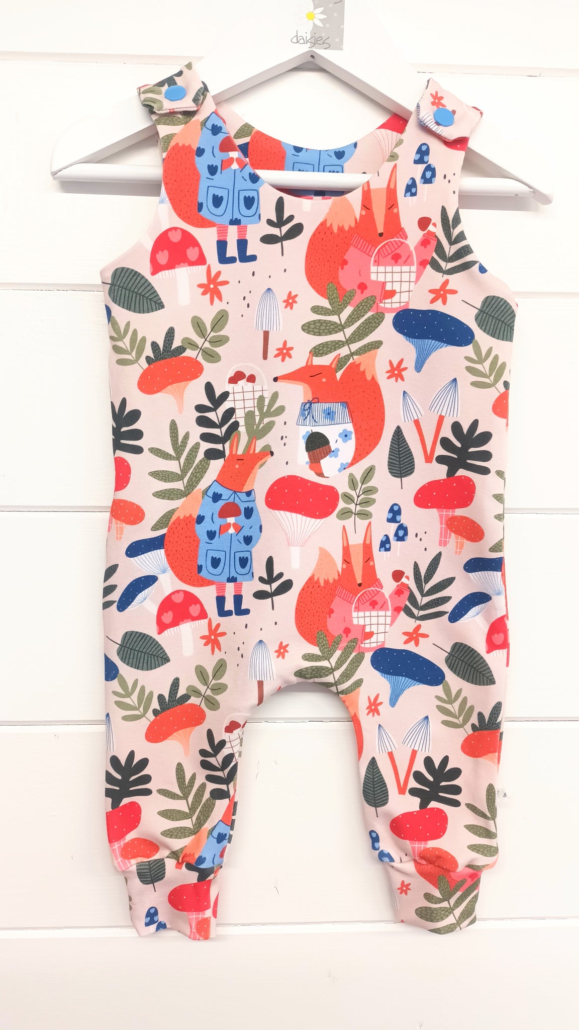Woodland Fox Neutral Romper AW25/26