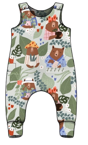 Gardening Bear Romper AW25/26
