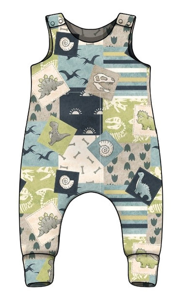 Dino Patch Romper AW25/26