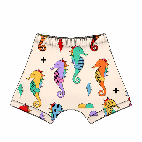 Seahorse Cream Shorts