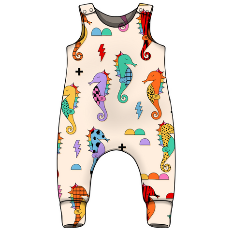 Seahorse Cream Romper SALE