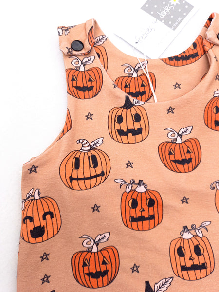 Halloween Pumpkin Romper