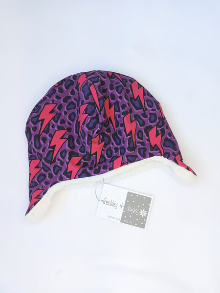 Ziggy Bolt PurpleTrapper Hat