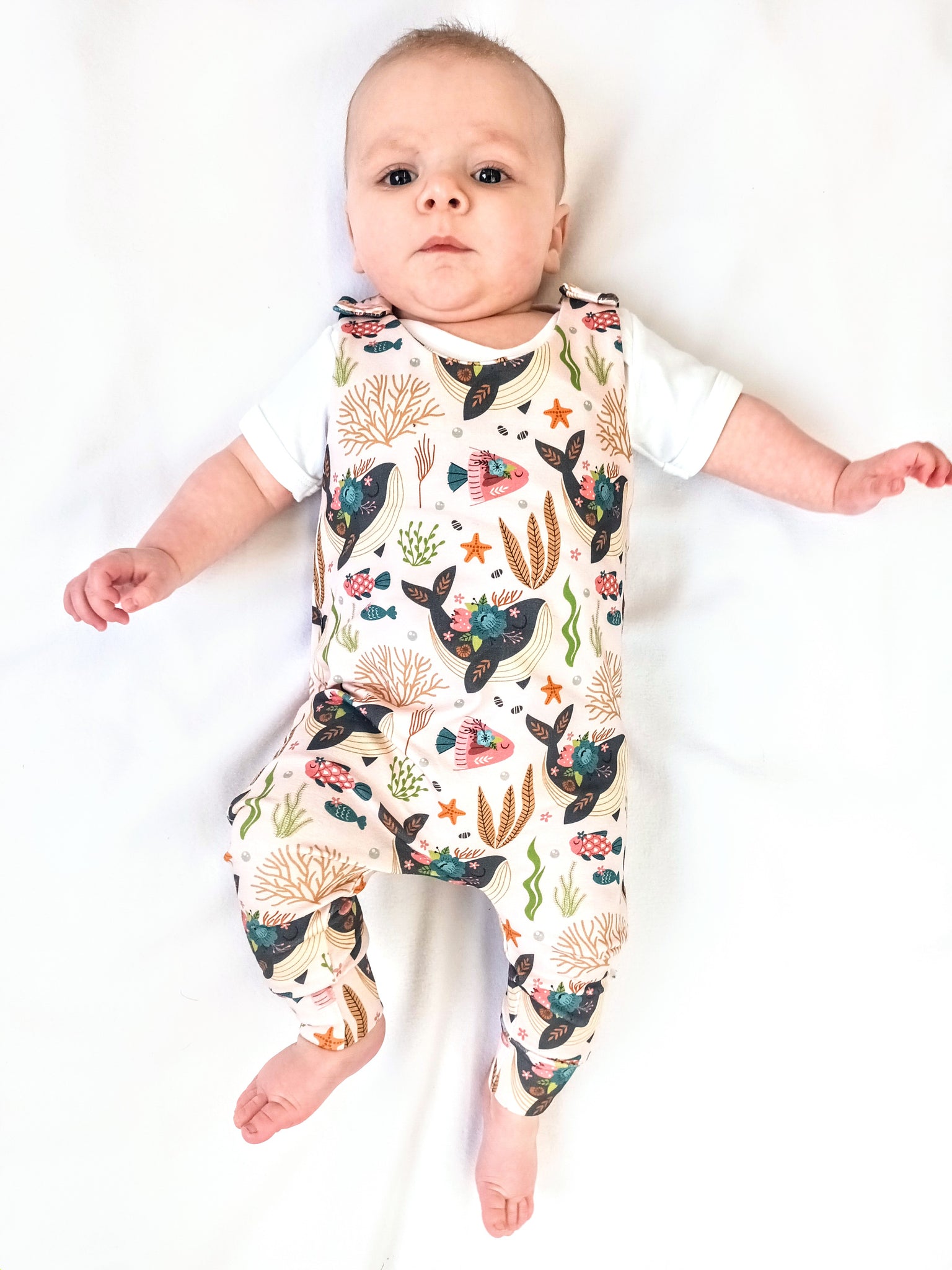 Winnie Whale Romper, New Spring Collection!
