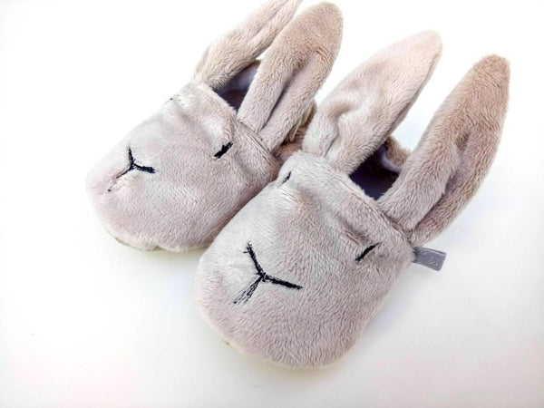 Freckles and Daisies Baby bunny slipper shoes